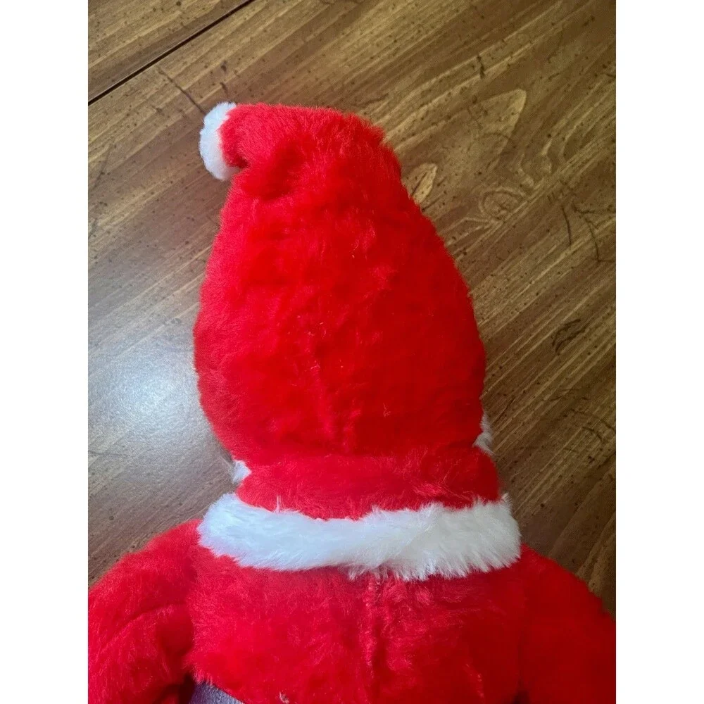 Vtg 1950s Rushton Company Coca-Cola Rubber Face Santa Claus With Coke Bottle 15”